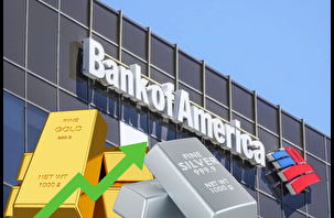 BofA, altın ve gümüş fiyat tahminlerini yükseltti
