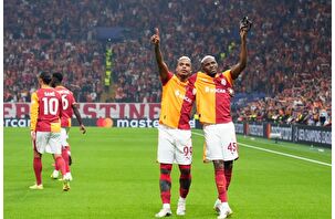 Devler Ligi: Osimhen'den rekor Galatasaray'dan galibiyet