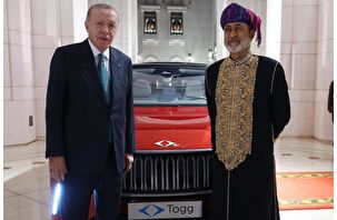Cumhurbaşkanı Erdoğan'dan Umman Sultan'ına Togg hediyesi