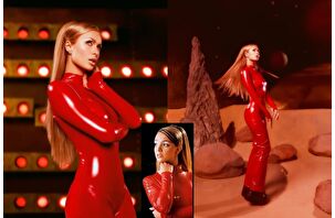 Paris Hilton, kostüm denemesinde Britney Spears’ın tarzını tercih etti