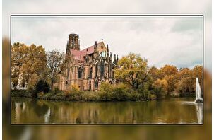 Stuttgart kentinde tarihi yapılar, kentin barok mirasını gözler önüne seriyor