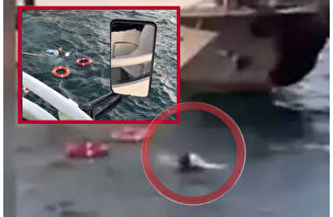 Üsküdar'da denize düşen kadına kurtarma operasyonu