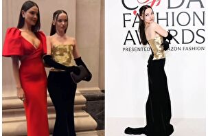 Eiza Gonzalez, Dove Cameron'a poz için hazırlanmasına yardım etti