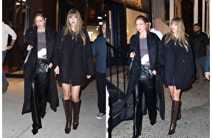 Gigi Hadid ve Taylor Swift, New York'ta akşam yemeği yediler