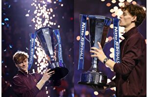 ATP Finalleri'nde Jannik Sinner, tekler finalinde dünya 1 numarası Alcaraz'ı yenerek şampiyon oldu