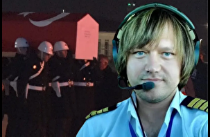 Şehit pilot Hasan Bahar'ın naaşı Türkiye'ye getirildi