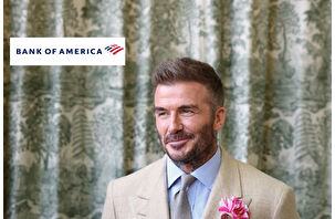 Bank of America, David Beckham ile ortaklık kurdu