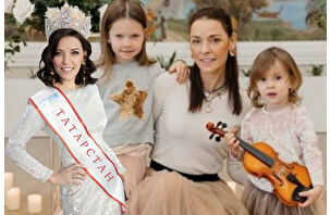 5 çocuklu Dilara Dünya Güzeli oldu