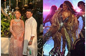 Jennifer Lopez, milyarder çift Netra Mantena ve Vamsi Gadiraju'nun Udaipur'daki düğününde sahne aldı