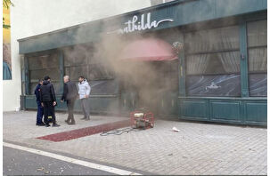 Otelde çıkan yangında 152 kişiye tahliye