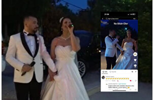 Gelin damada 300 bin liralık şarkı şoku
