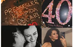 Hande Doğandemir'den sevgilisiyle ilk kare