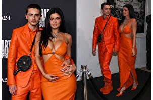 Kylie Jenner ve Timothée Chalamet, Marty Supreme'in Los Angeles'taki prömiyerine katıldı