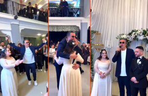 Kimsesiz düğüne Çelik sürprizi