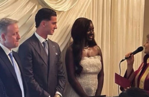 Milli futbolcu dünyaevine girdi