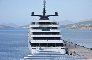 Yüzen butik otel lüks yolcu gemisi Emerald Kaia Bodrum'da