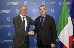 Haluk Bayraktar ve İtalyan Bakan, Piaggio'yu görüştü