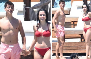Arda Güler, Bodrum'da sevgilisiyle çocuklar gibi şen