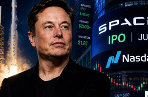 Nasdaq'da gongu Elon Musk çaldı