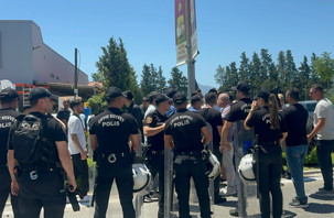 Marmaris’te Kapalı Çarşı protestosuna biber gazı