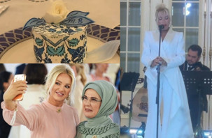 First Lady'lerin Süperstar Ajda keyfi