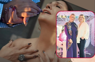 Suzan Şen'den Sibel Can'a özel 'tırnak' taşı