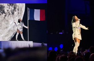 Katy Perry tarihi Nîmes Arenası'nda sahne aldı