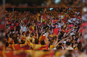 İspanya'da Dünya Kupası sevinci