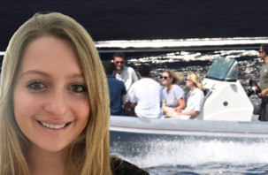 Aylin Koç'un Bodrum'da neşeli tatili