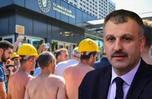 Cumhurbaşkanı Başdanışmanı'ndan madenciye destek