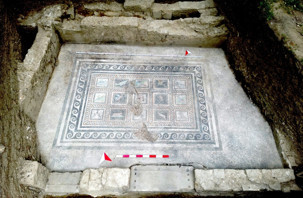 Adramytteion'da Roma dönemine ait villa çıkarıldı