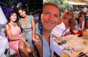 Suzan Sabancı ve dostları Sardinya'da bir araya geldiler