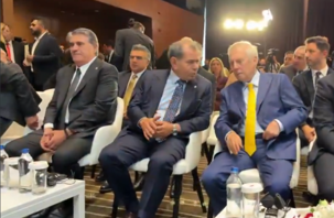 Üç büyüklerin başkanları birlikte poz verdi