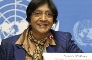 Nobel Barış Ödülü Navi Pillay’a