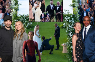 Örümcek Adam Tobey Maguire eski eşinin nikahını kıydı
