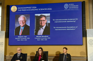 Nobel Ekonomi Ödülü bu yıl Hall ve Woodford'a gitti