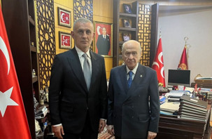 Hacıosmanoğlu'ndan Devlet Bahçeli ziyareti