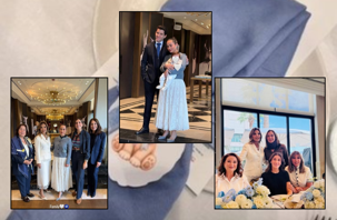 Feryal Gülman'dan torunu Leo Aras için özel davet