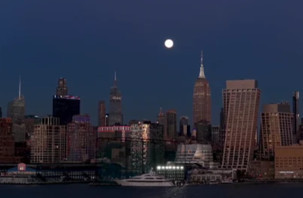 New York'ta dolunay