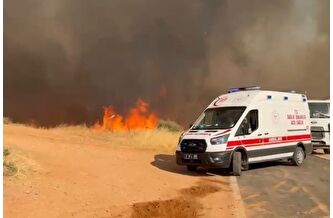 Çanakkale'de orman yangını, bazı köyler tahliye edildi