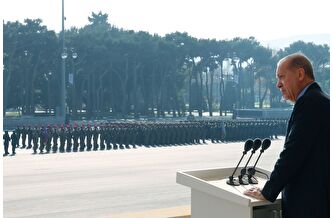 Cumhurbaşkanı Erdoğan'dan Bakü'de tarihi mesajlar