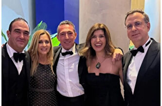 Ali Koç ile Murat Özyeğin'in smokin şıklığı