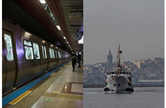 İstanbul'da vapurlara iptal, metro için uyarı