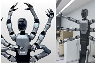 Altı kollu insansı robot Miro U iş buldu