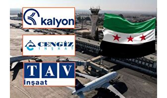 Şam Havalimanı'na hem üçlü hem güçlü Türkler