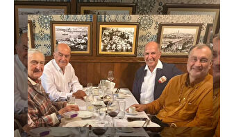 Büyük patronlar yemekte buluştu