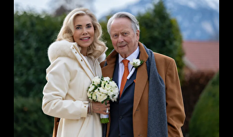 Porsche'nin patronu gözlerden uzak evlendi