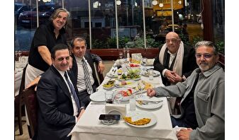 Galatasaray Başkanı ve 'Baba Patron' balıkçıda buluştu