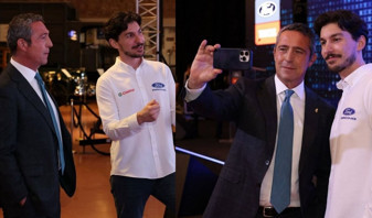 Ali Koç şampiyon ralliciyle buluştu