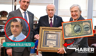 Koç'tan Bahçeli'ye Bozkurtlu 5 lira